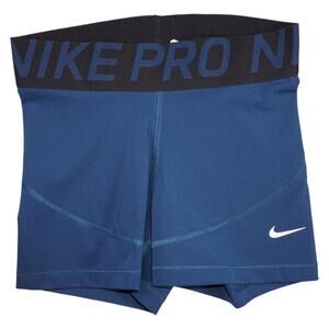 Nike Pro Blue Compression Training Shorts | Women’s Size Small